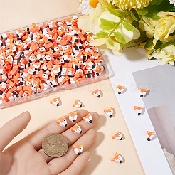 300шт бусины из полимерной глины ручной работы&nbsp;CLAY-SC0002-24A