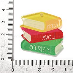 Подвески из смолы ко Дню учителя&nbsp;RESI-M037-04B