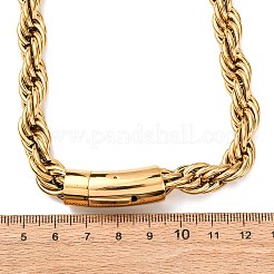 Ожерелья из цепочек из нержавеющей стали 304 толщиной 10 мм&nbsp;NJEW-C099-07A-G