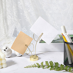 Держатель для визитных карточек из нержавеющей стали 201&nbsp;AJEW-WH20060-67G