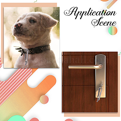 6 шт. 3 стиля застежки-крючки из сплава в тибетском стиле&nbsp;FIND-CP0003-27AS