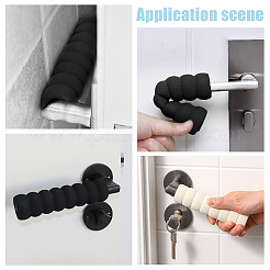 12 шт. 2-цветная губчатая накладка на дверную ручку&nbsp;AJEW-WR0002-87