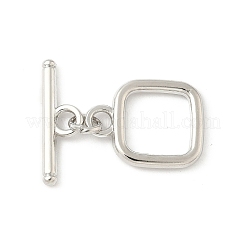 Квадратные застежки-тоглы из сплава&nbsp;FIND-B047-18P