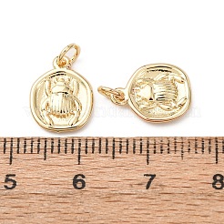 Латунь подвески&nbsp;KK-D019-21G