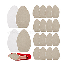 20 шт. 2 стиля противоскользящие накладки на обувь из замши&nbsp;AJEW-PH0007-56B