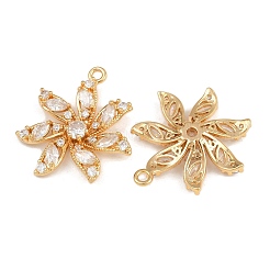 Латунные микро проложить кубического циркония подвески&nbsp;KK-F910-13G