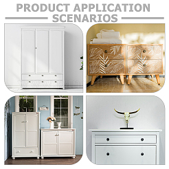 25 шт. круглая ручка для ящика из сплава&nbsp;FIND-AR0006-72P