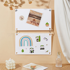 2шт акриловый держатель для наклеек&nbsp;ODIS-BC0001-18A