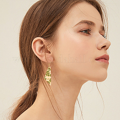 Наборы для изготовления деревянных висячих серег своими руками&nbsp;DIY-SP0005-02