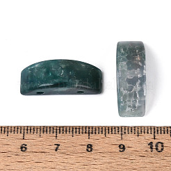 Двухцветные непрозрачные акриловые бусины&nbsp;OACR-N157-01