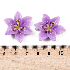 Подвески из непрозрачной смолы&nbsp;CRES-D328-04A