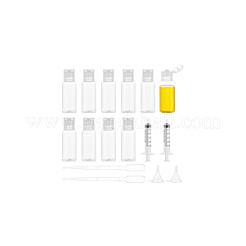 Пластиковые бутылки с откидной крышкой&nbsp;DIY-BC0013-34