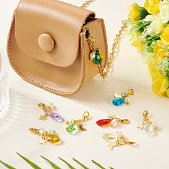 Стеклянные подвески-капли&nbsp;HJEW-TAC0054