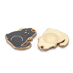 Подвески из эмали и сплава&nbsp;ENAM-N055-035E-NR