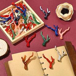 32шт 8 стиля непрозрачные акриловые подвески&nbsp;OACR-CJ0002-51