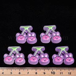 Прозрачные акриловые бусины&nbsp;MACR-S374-04B-03