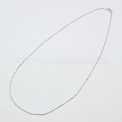 925 ожерелье из серебряных веревок и цепочек&nbsp;X-STER-E007-2B