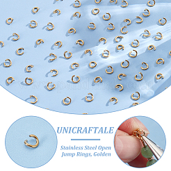 120 шт. Открытые соединительные кольца из нержавеющей стали 304&nbsp;STAS-UN0060-83B