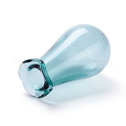 Миниатюрные украшения из стеклянных ваз&nbsp;AJEW-Z006-01C