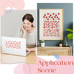 8 шт. 8 стиля ПВХ пластиковые водонепроницаемые декоративные наклейки этикетки&nbsp;DIY-SP0004-93E