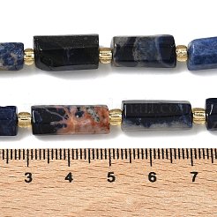 Природный содалит бисер нитей&nbsp;G-D353-A22