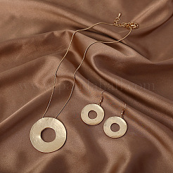 Комплекты из сплава серег и ожерелий с подвесками для женщин&nbsp;FS-WG44CF3-01