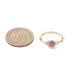 Женские кольца-пальцы из натуральных драгоценных камней&nbsp;RJEW-JR00940