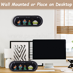 Пластиковые настенные витрины для фигурок&nbsp;ODIS-WH0331-05A