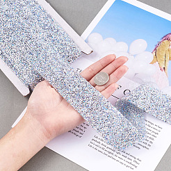 Блестящая смола исправления горный хрусталь (клей-расплав на спине)&nbsp;OCOR-TA0002-02-40mm