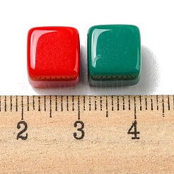 Непрозрачные акриловые бусины&nbsp;X-PACR-C006-19