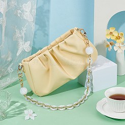 1 шт. цепочки для кошелька из смолы с овальными звеньями и застежками из сплава&nbsp;FIND-PH0028-19B