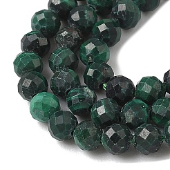 Природного малахита бисер нитей&nbsp;G-D306-A02-3mm-A