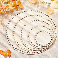 Днища деревянных корзин&nbsp;DIY-WH0215-18