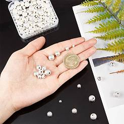 Латунные текстурированные бусины&nbsp;KK-AR0001-09