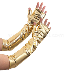 Длинные перчатки без пальцев из полиэстера&nbsp;AJEW-WH20018-117C