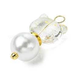 2шт. подвески из стеклянных бусин&nbsp;PALLOY-JF03385