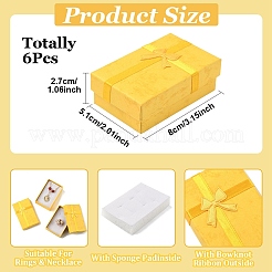 6 шт. картонные коробки для набора украшений&nbsp;CON-YW0001-70A