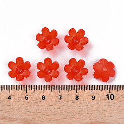 Матовые акриловые колпачки из бисера MACR-S371-07A-712