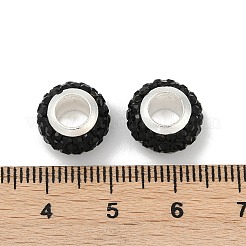 Сплав горный хрусталь глина паве бусины&nbsp;ALRI-D300-03S-10