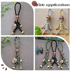 4 шт. латунные бусины для шлема&nbsp;FIND-UN0007-84B