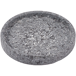 1 шт. плоские круглые керамические подносы для ювелирных изделий&nbsp;AJEW-BBC0002-49A