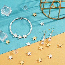 100 шт. 2 цвета бусины из сплава в тибетском стиле&nbsp;TIBE-PH0001-44