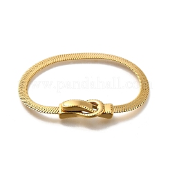 Браслеты из нержавеющей стали в виде змеи для женщин&nbsp;BJEW-H203-02G