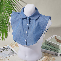 Съемные воротники из хлопка&nbsp;AJEW-WH20816-025B