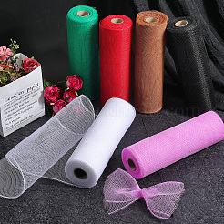 10 ярд пластиковая сетка для оберточной бумаги для цветочных букетов&nbsp;DIY-WH20010-09D