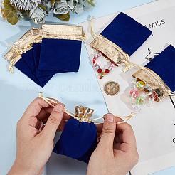 Бархат ювелирных мешки сумки&nbsp;TP-BBC0001-09A-04