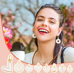 16шт 8 стиля латунные эмалевые подвески&nbsp;KK-GA0001-57