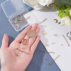 Наборы для самостоятельного изготовления сережек из нержавеющей стали 304&nbsp;DIY-UN0001-71G