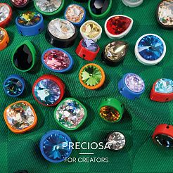 Preciosa® maxima кристалл круглые камни&nbsp;X-PRC-RASS29-20310