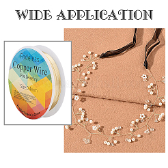 6 рулон 6 стильная медная проволока для ювелирных изделий&nbsp;CWIR-FG0001-07